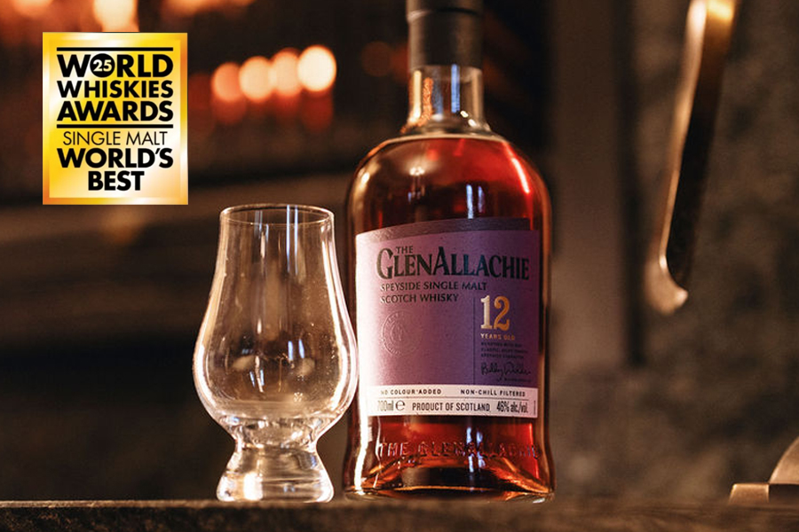GlenAllachie 12 YO ược vinh danh là Single Malt xuất sắc nhất thế giới tại World Whiskies Awards 2025