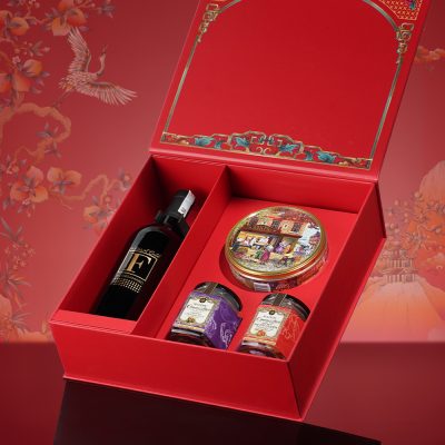 Hộp Quà Tặng Tết Thuận Buồm Xuôi Gió F Gold 24 Karat (4 món)