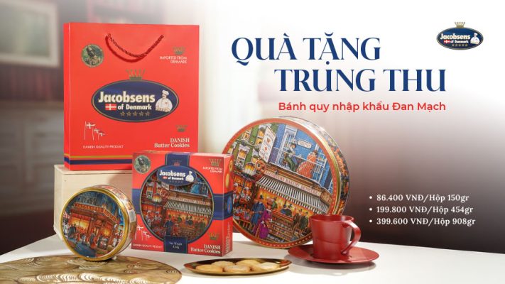 Xu Hướng Quà Tặng Trung Thu: Bánh Quy Nhập Khẩu Châu Âu