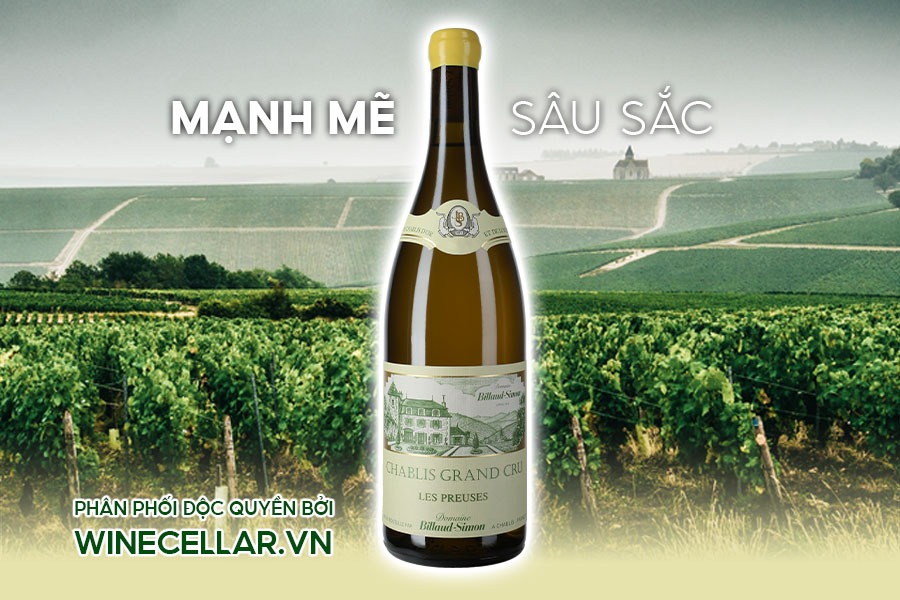 Rượu vang trắng Billaud-Simon Chablis Grand Cru Les Preuses 2022